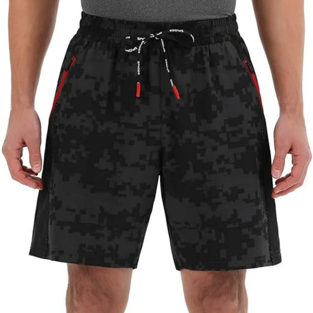 Spyder ProWeb Men’s Black Stretch Athletic Shorts - S